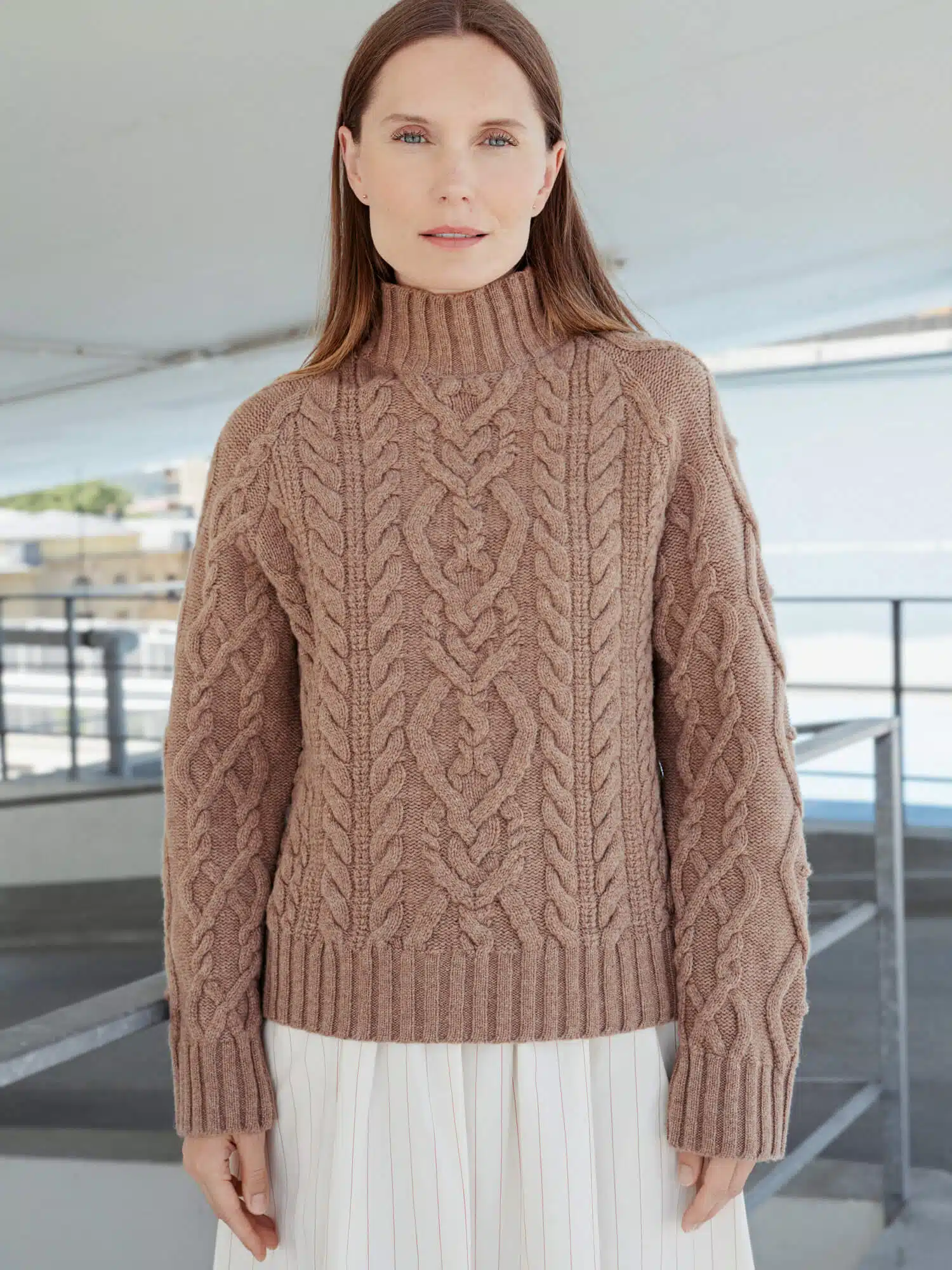 CASHMERE & MERINO WOOL SWEATER LINA