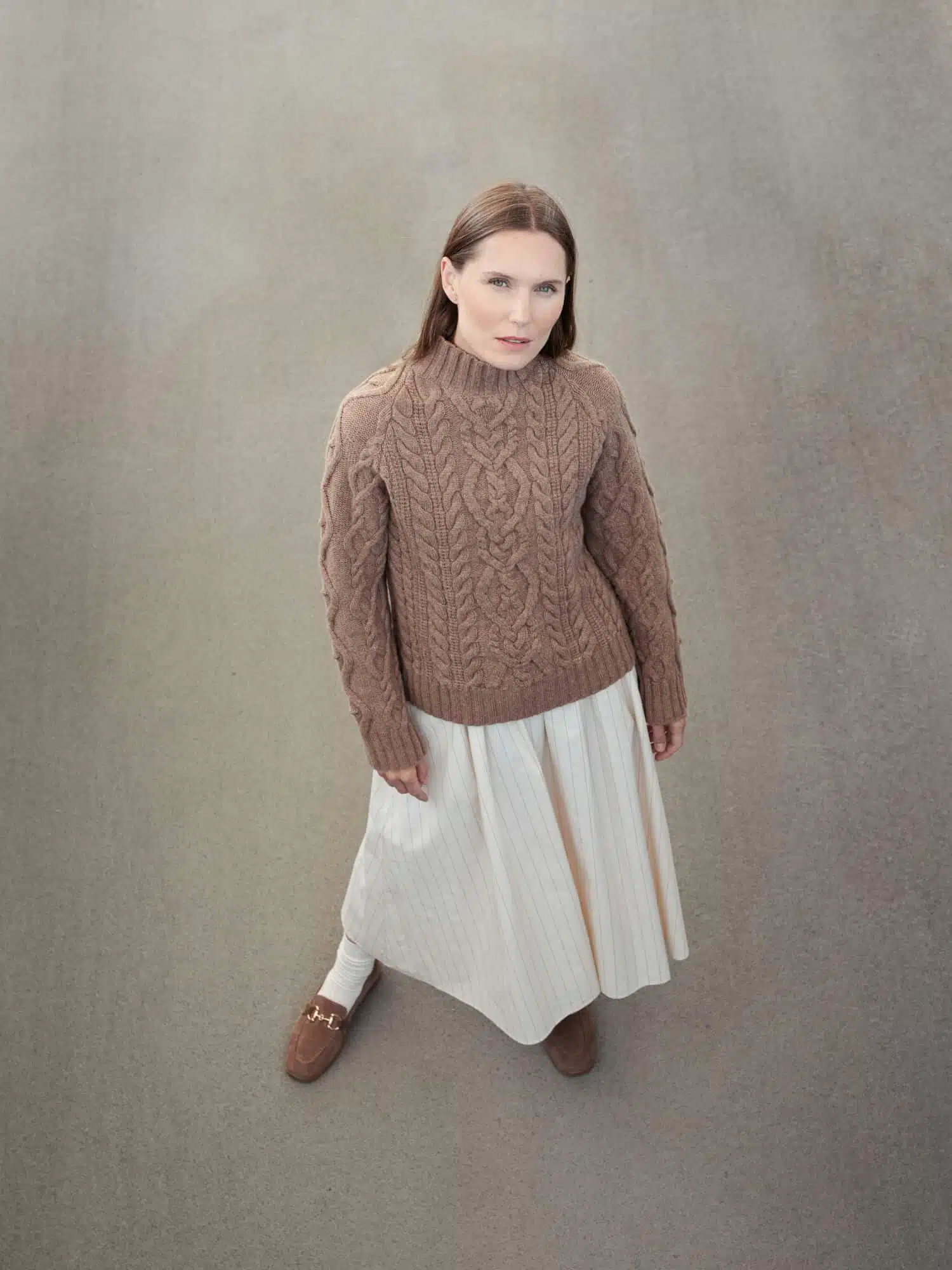 CASHMERE & MERINO WOOL SWEATER LINA