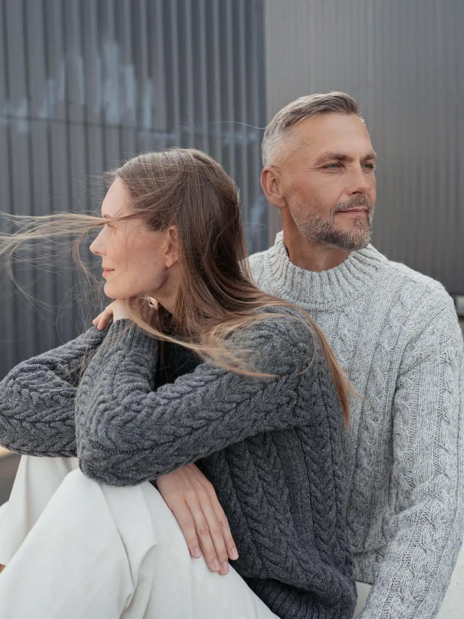 CASHMERE & MERINO WOOL SWEATER DANA