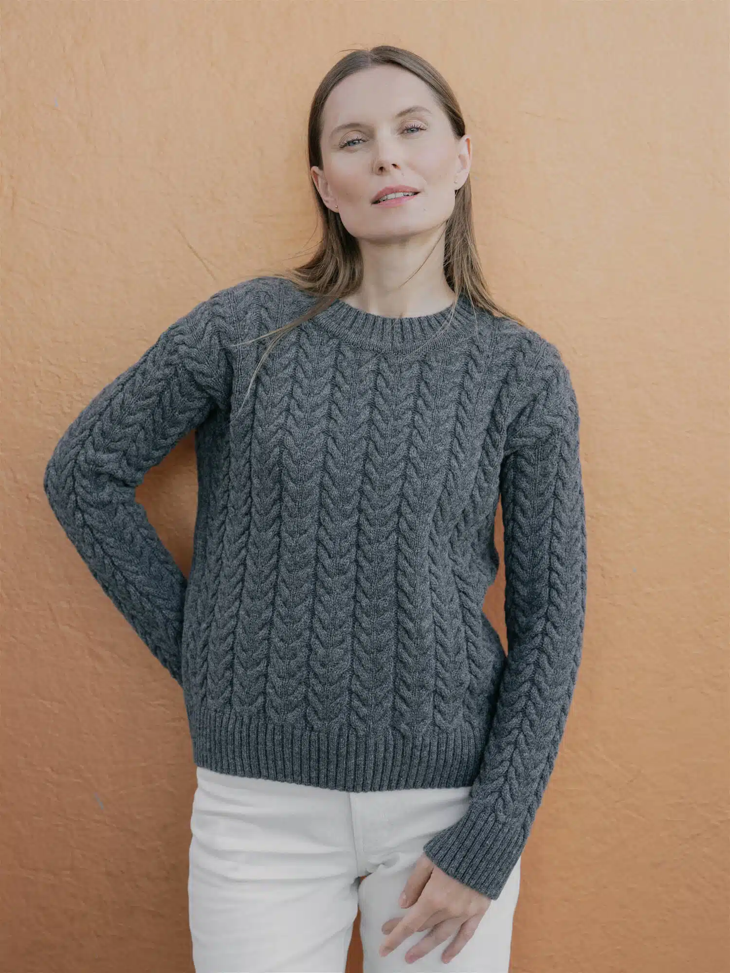 CASHMERE & MERINO WOOL SWEATER DANA
