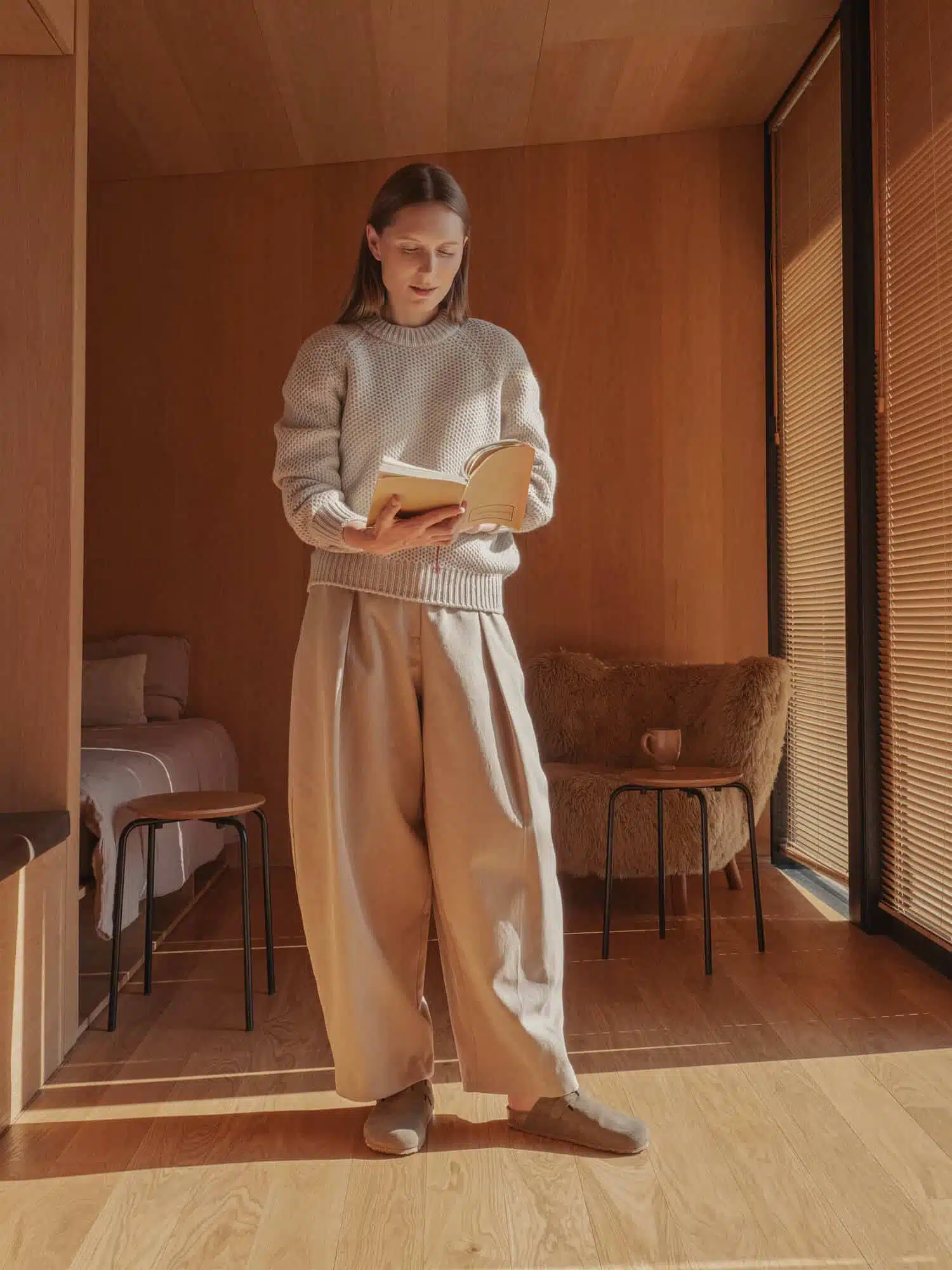 CASHMERE & MERINO WOOL SWEATER MAGDA