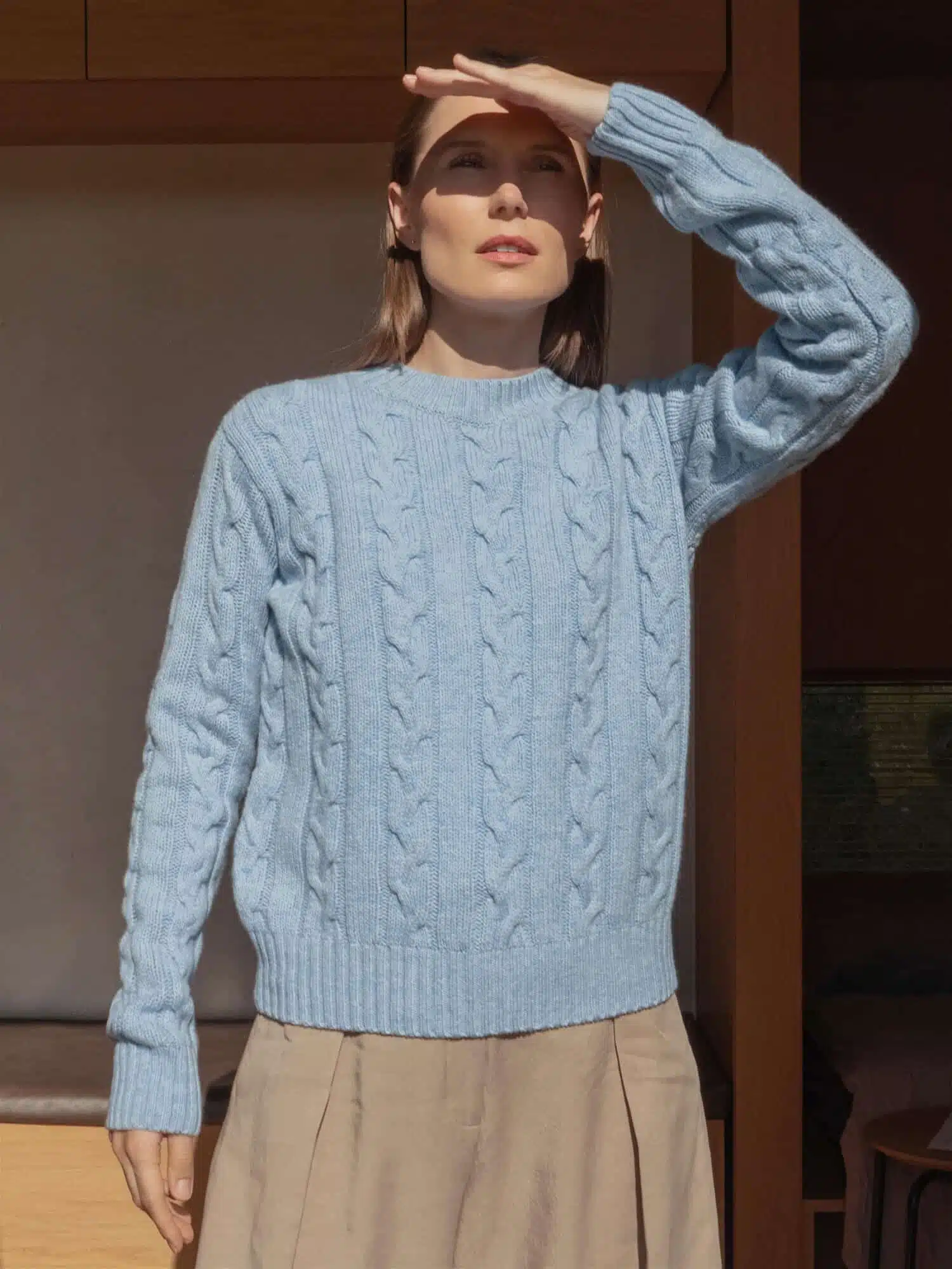 CASHMERE & MERINO WOOL SWEATER MIGLĖ