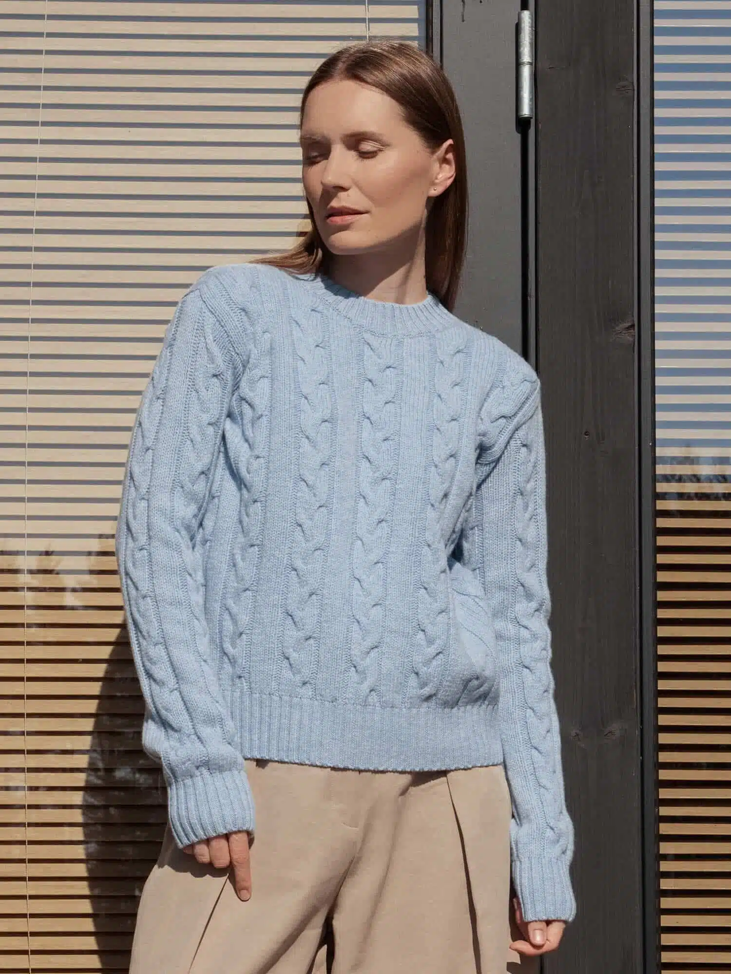 CASHMERE & MERINO WOOL SWEATER MIGLĖ