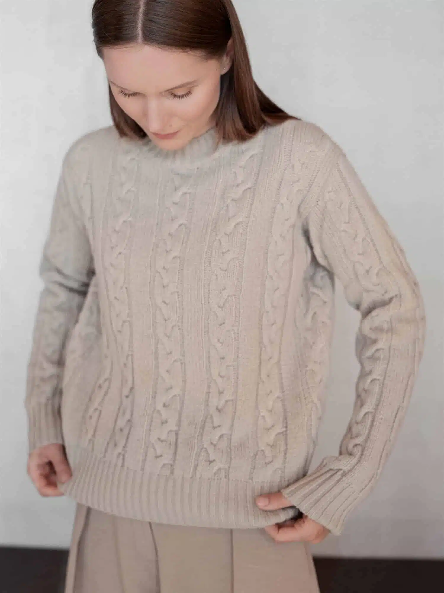 CASHMERE & MERINO WOOL SWEATER MIGLĖ
