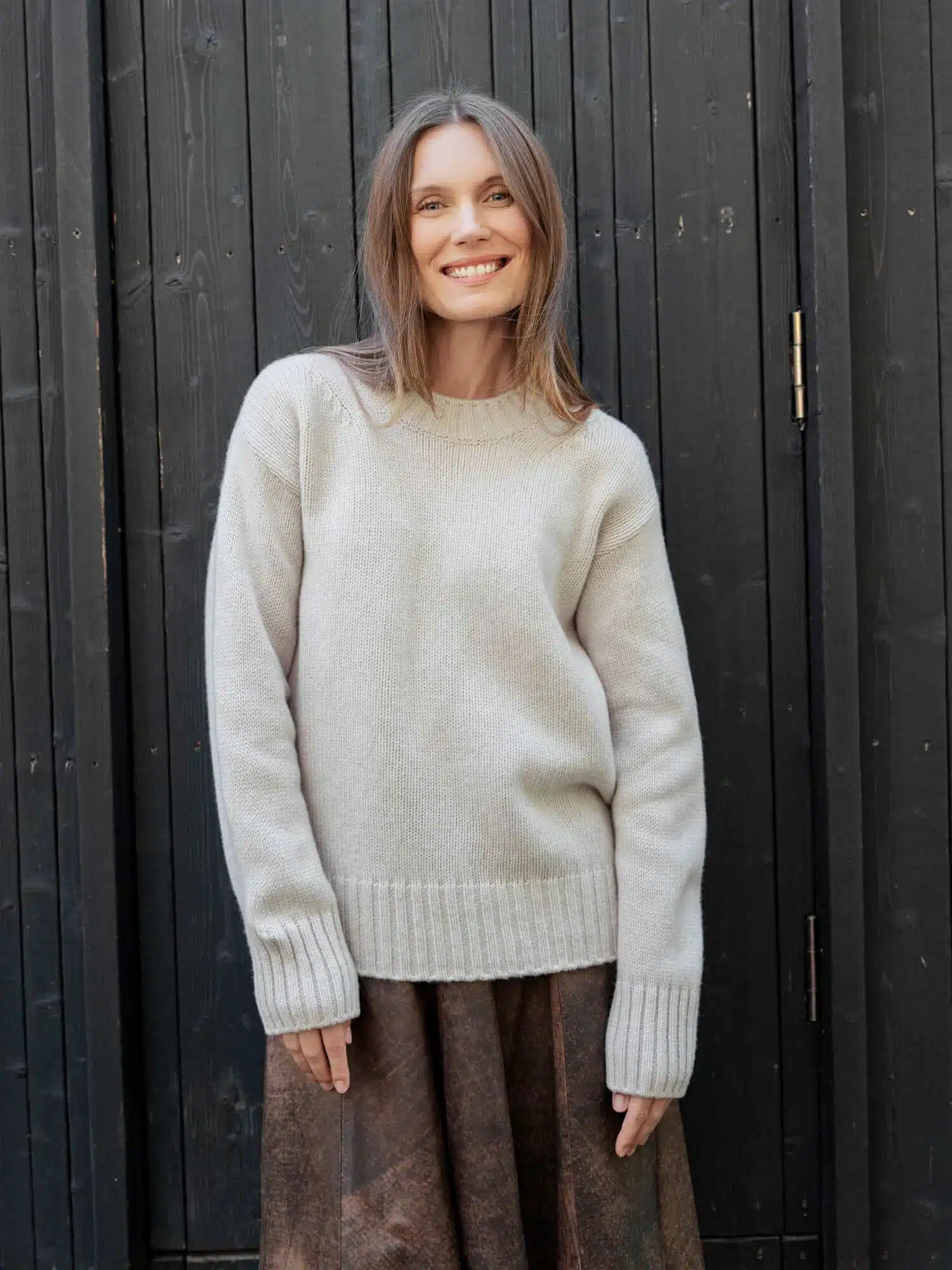 CASHMERE & MERINO WOOL SWEATER MARI