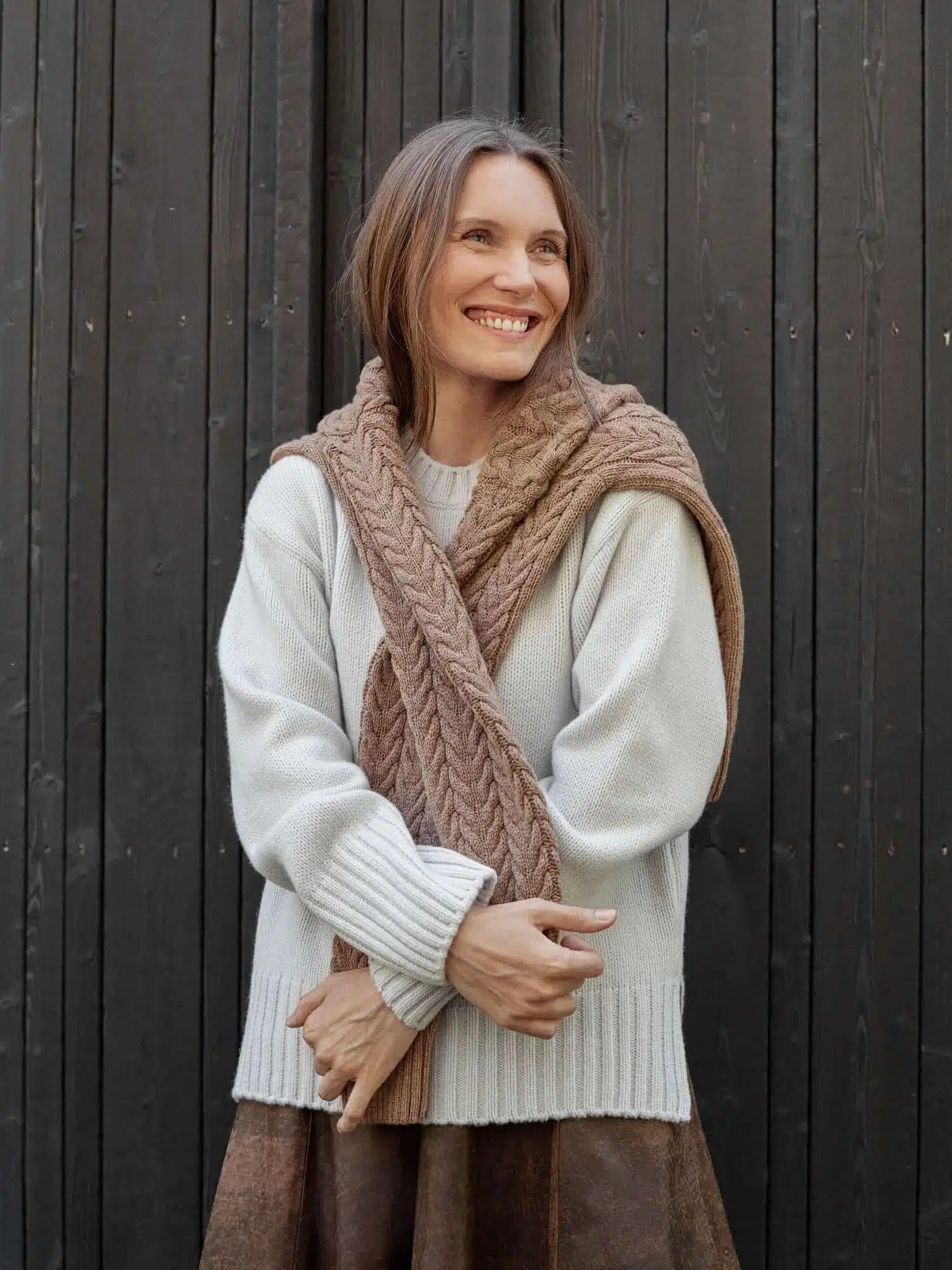 CASHMERE & MERINO WOOL SWEATER MARI