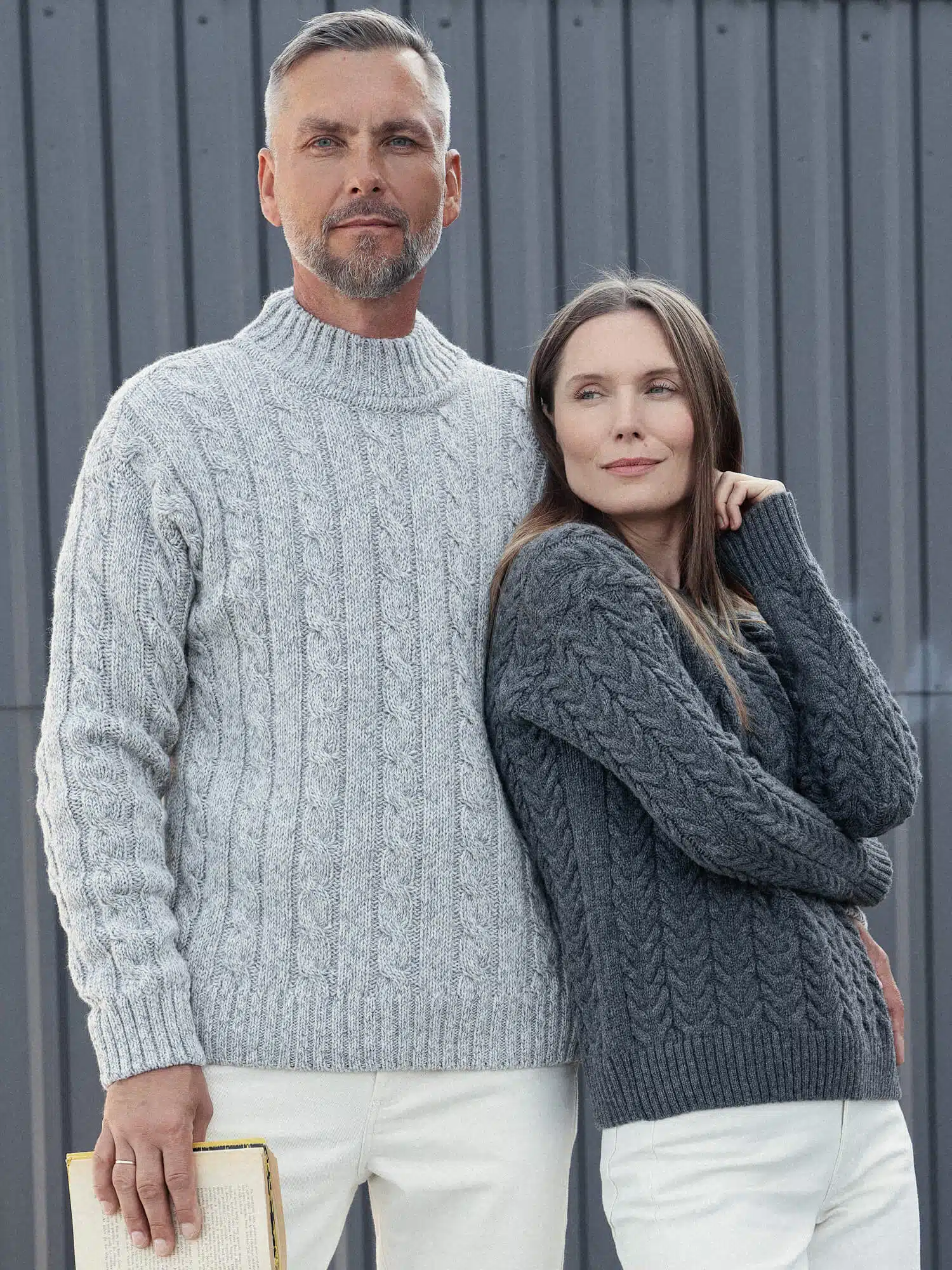 CASHMERE & MERINO WOOL SWEATER DANA