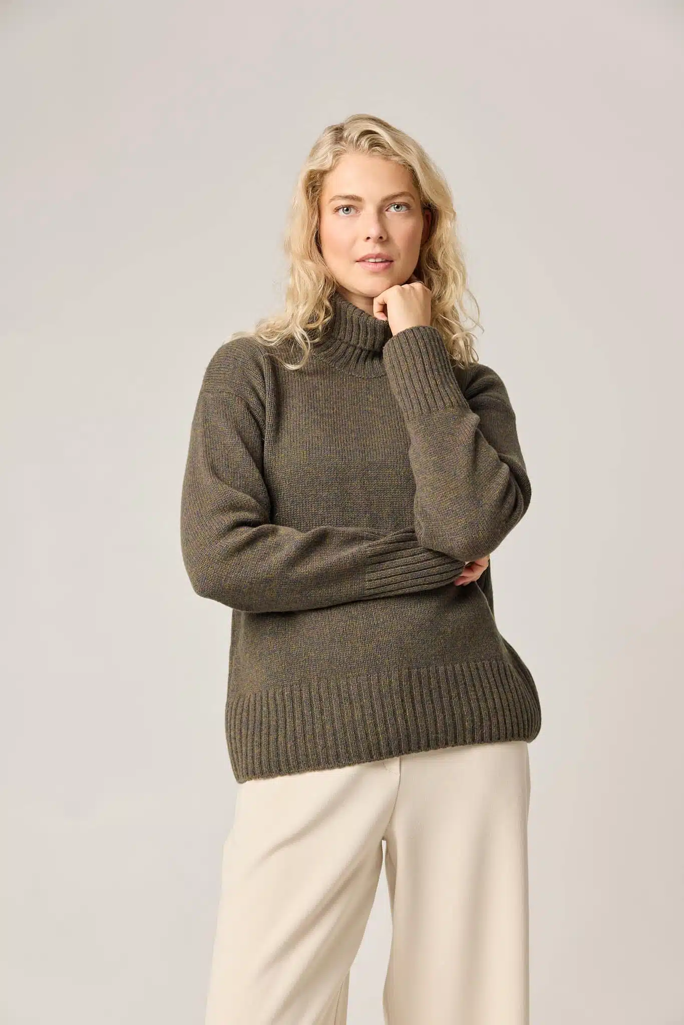 CASHMERE & MERINO WOOL SWEATER VITA