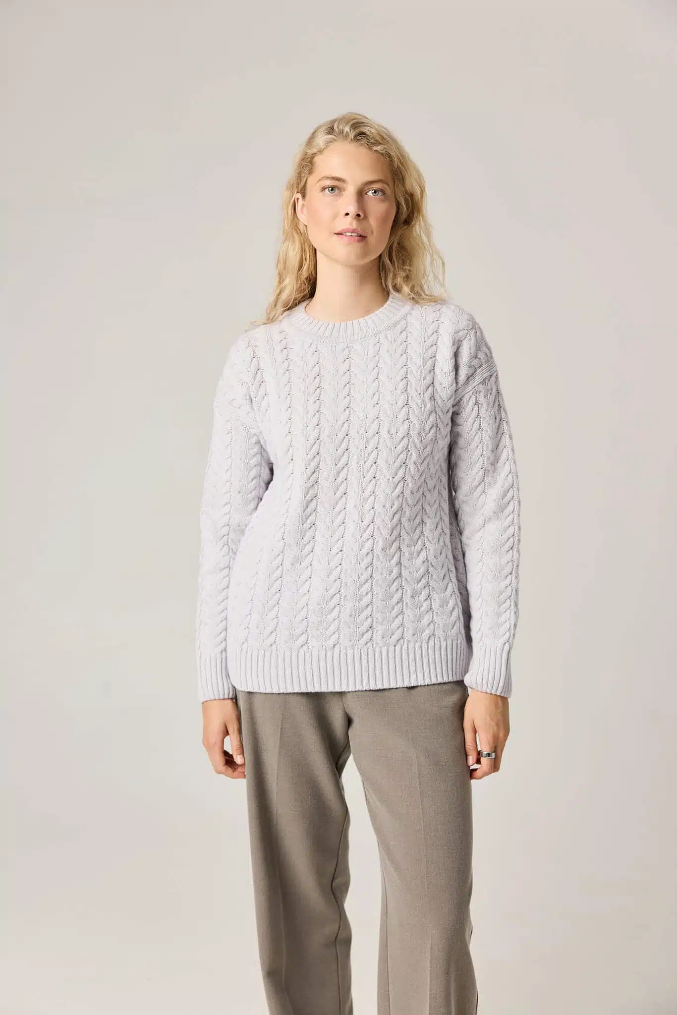 CASHMERE & MERINO WOOL SWEATER DANA