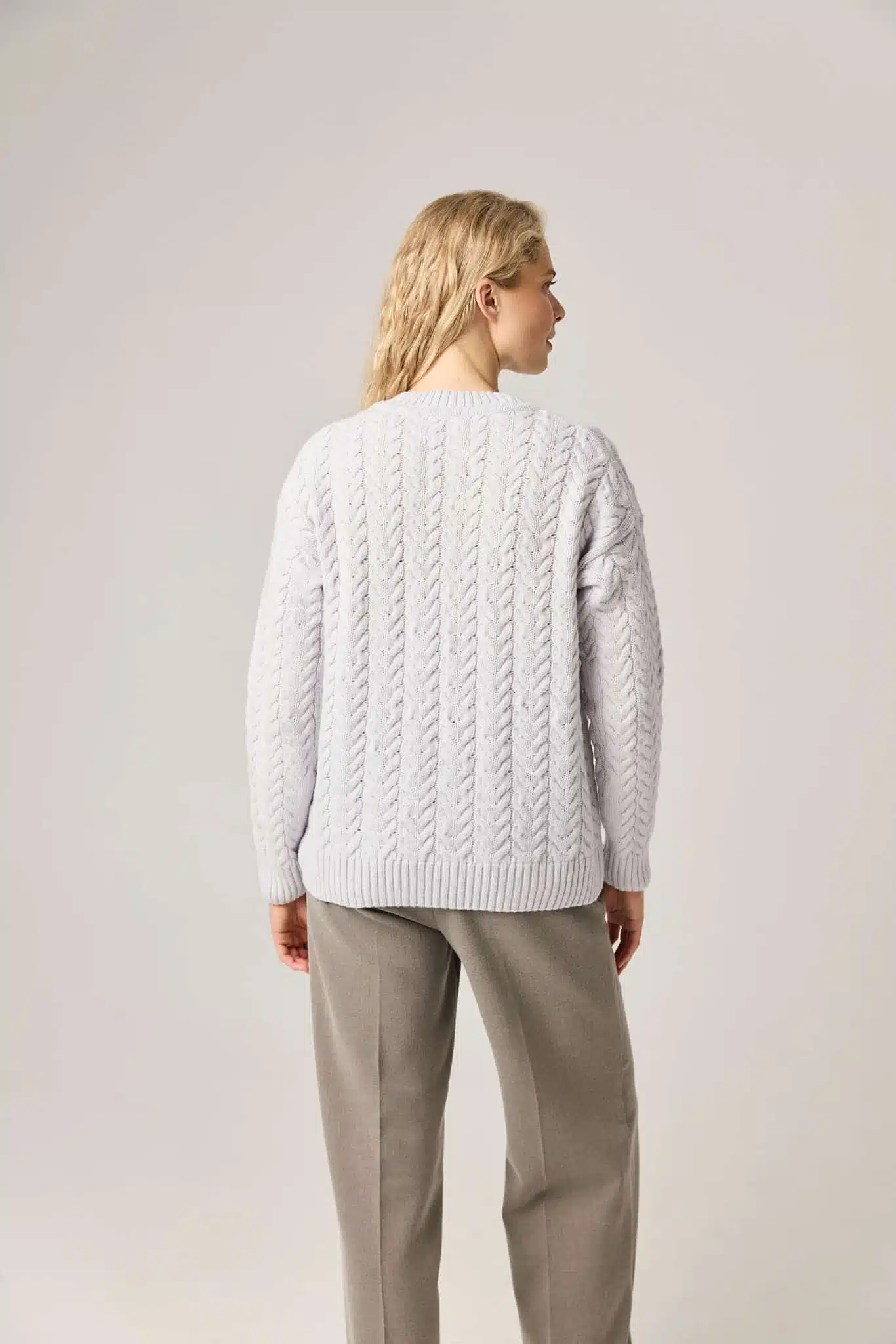 CASHMERE & MERINO WOOL SWEATER DANA