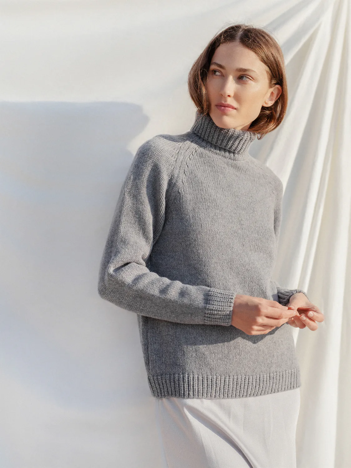 PULLOVER LOKEA AUS KASCHMIR UND MERINOWOLLE