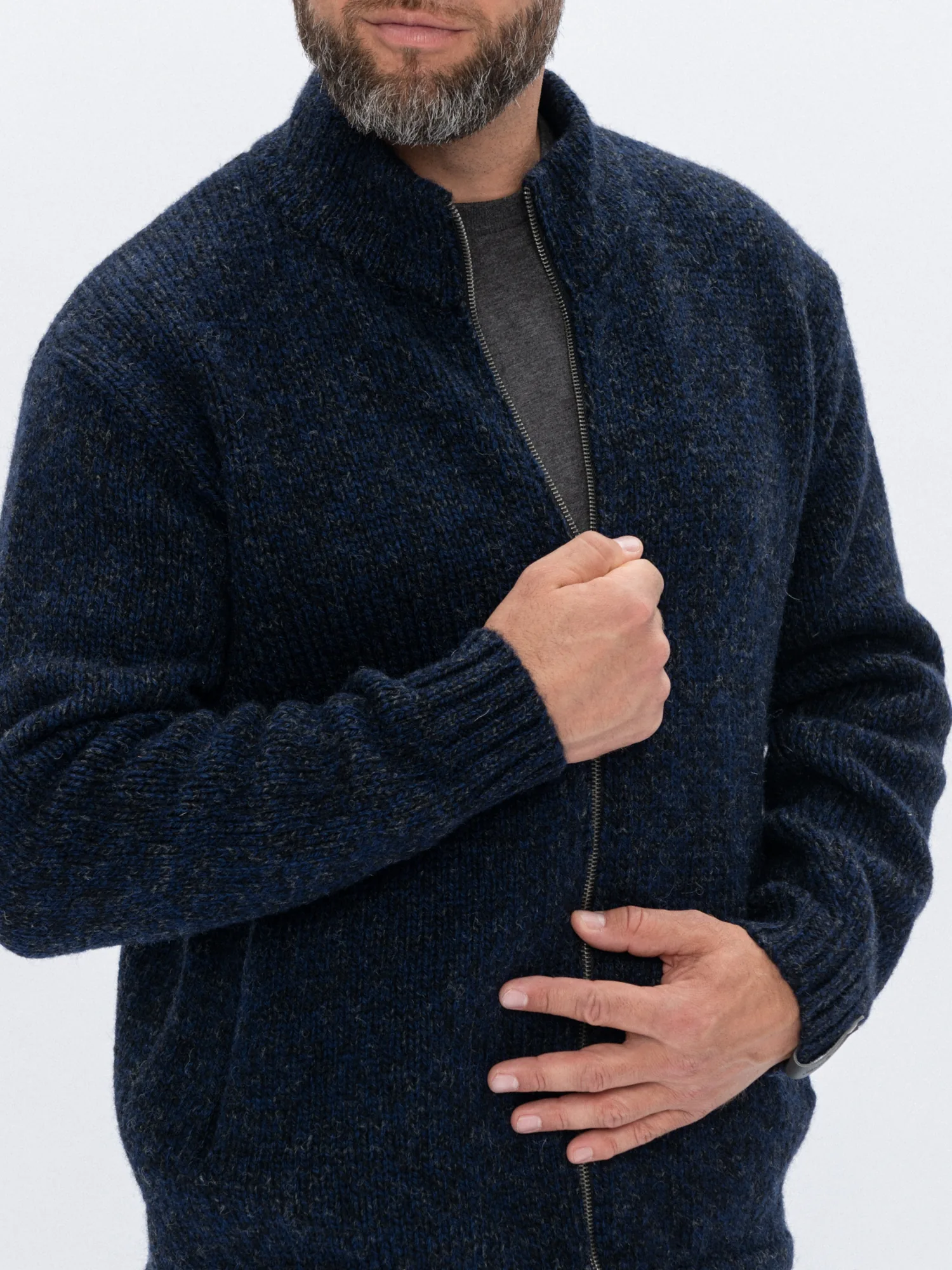 STRICKJACKE NOLAN AUS SKANDINAVISCHER WOLLE