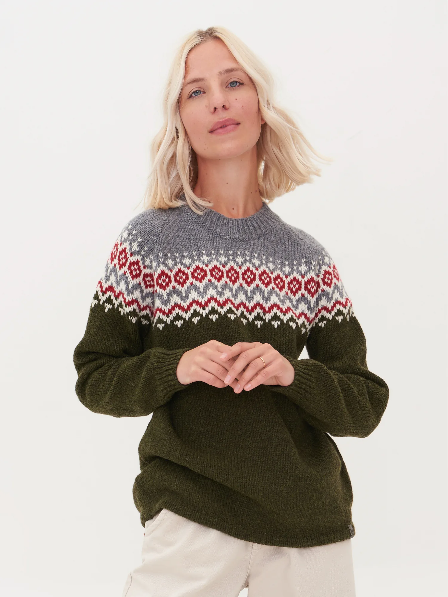 PULLOVER TORI AUS MERINOWOLLE