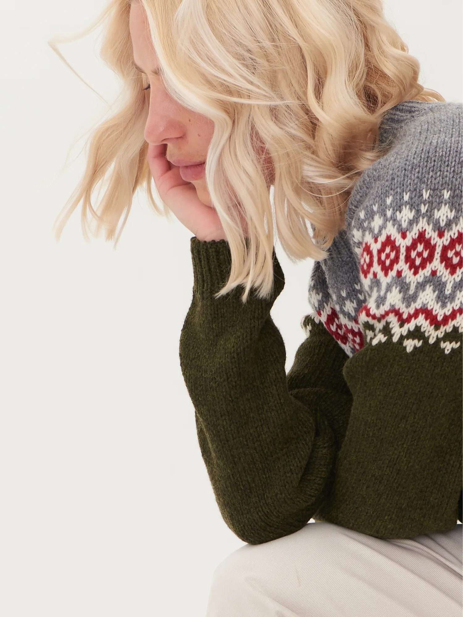 PULLOVER TORI AUS MERINOWOLLE