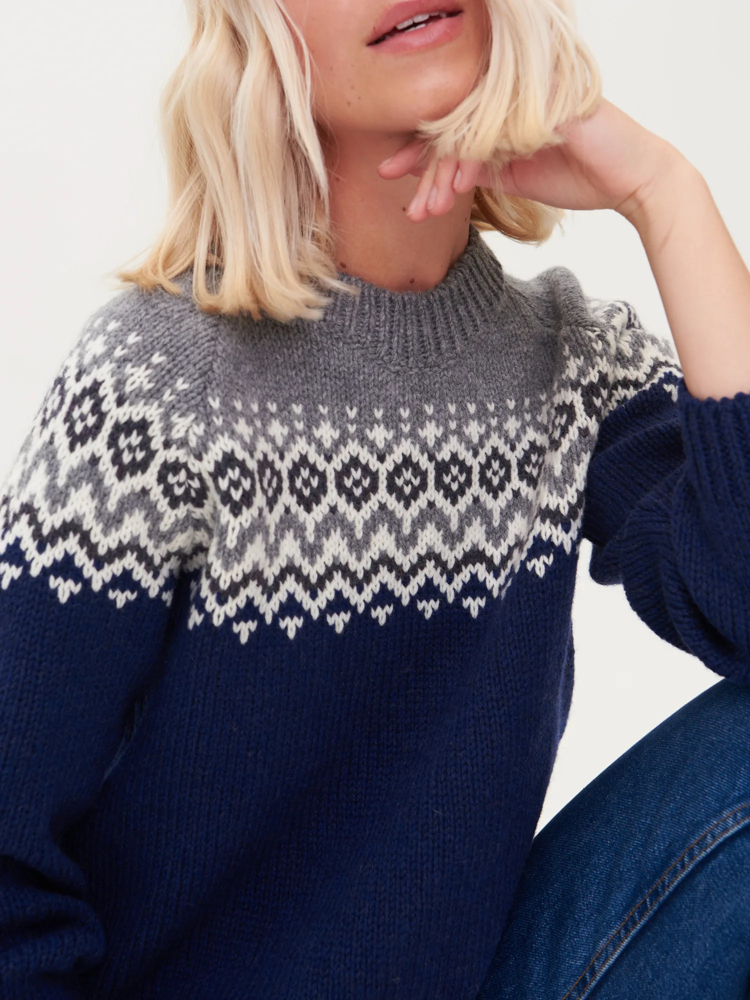PULLOVER SKADI AUS MERINOWOLLE