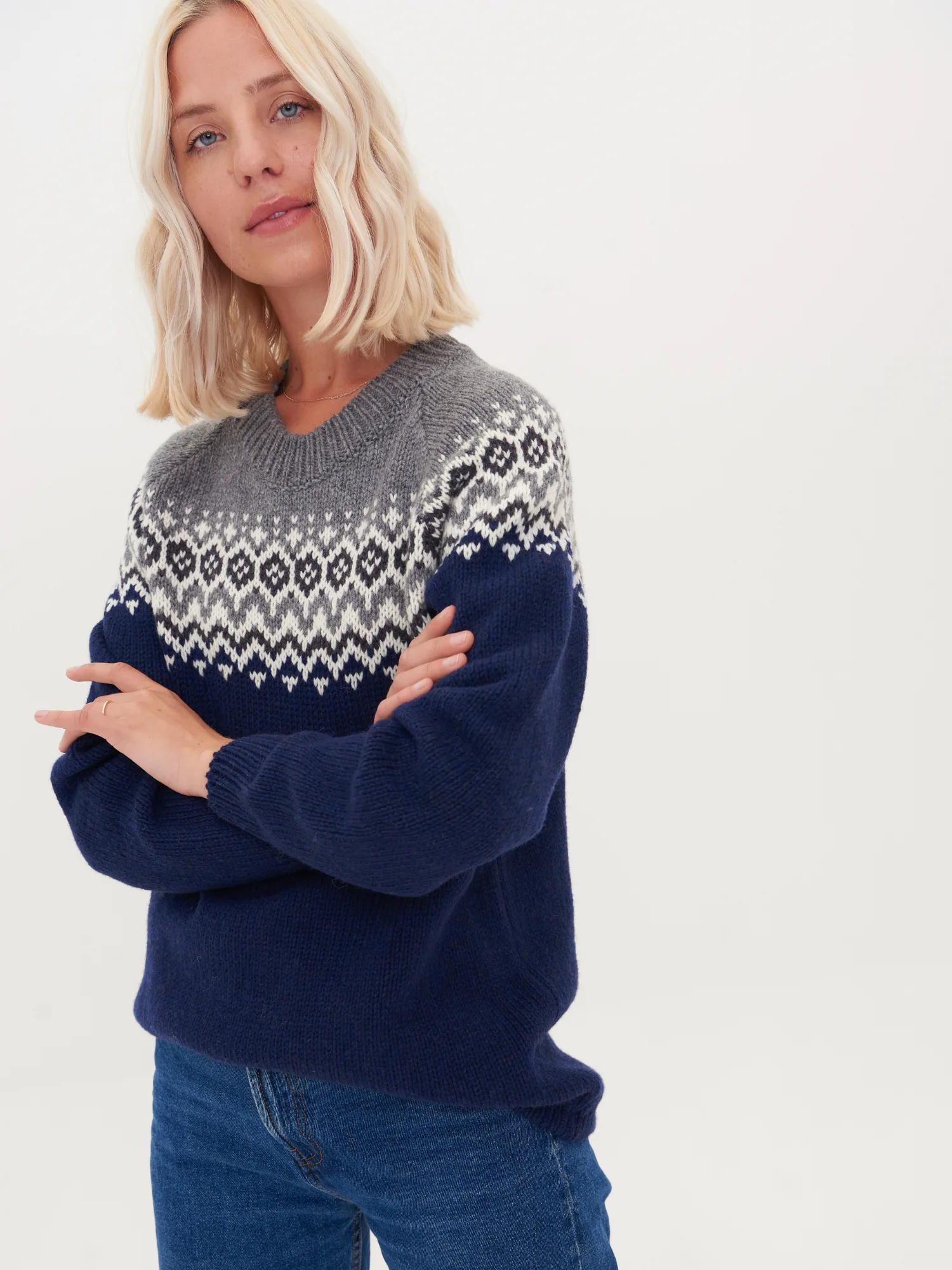 PULLOVER SKADI AUS MERINOWOLLE