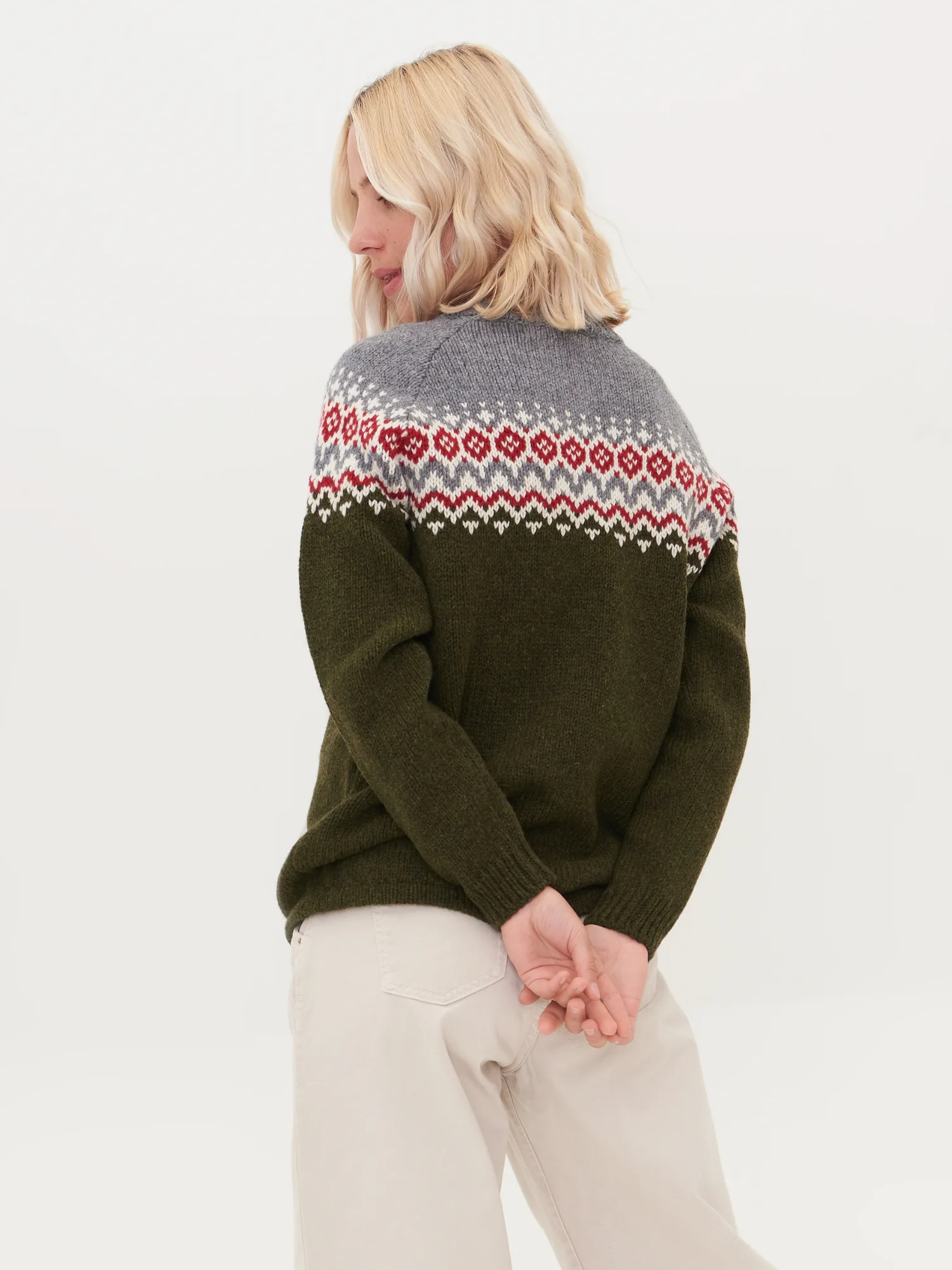 STRICKJACKE LEJA AUS MERINOWOLLE