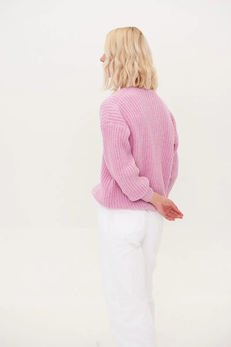 PULLOVER JOGAILĖ AUS KASCHMIR UND MERINOWOLLE
