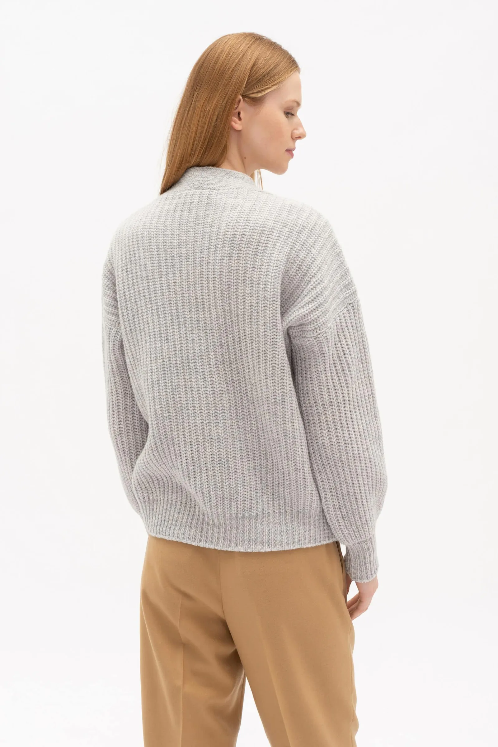PULLOVER JOGAILĖ AUS KASCHMIR UND MERINOWOLLE