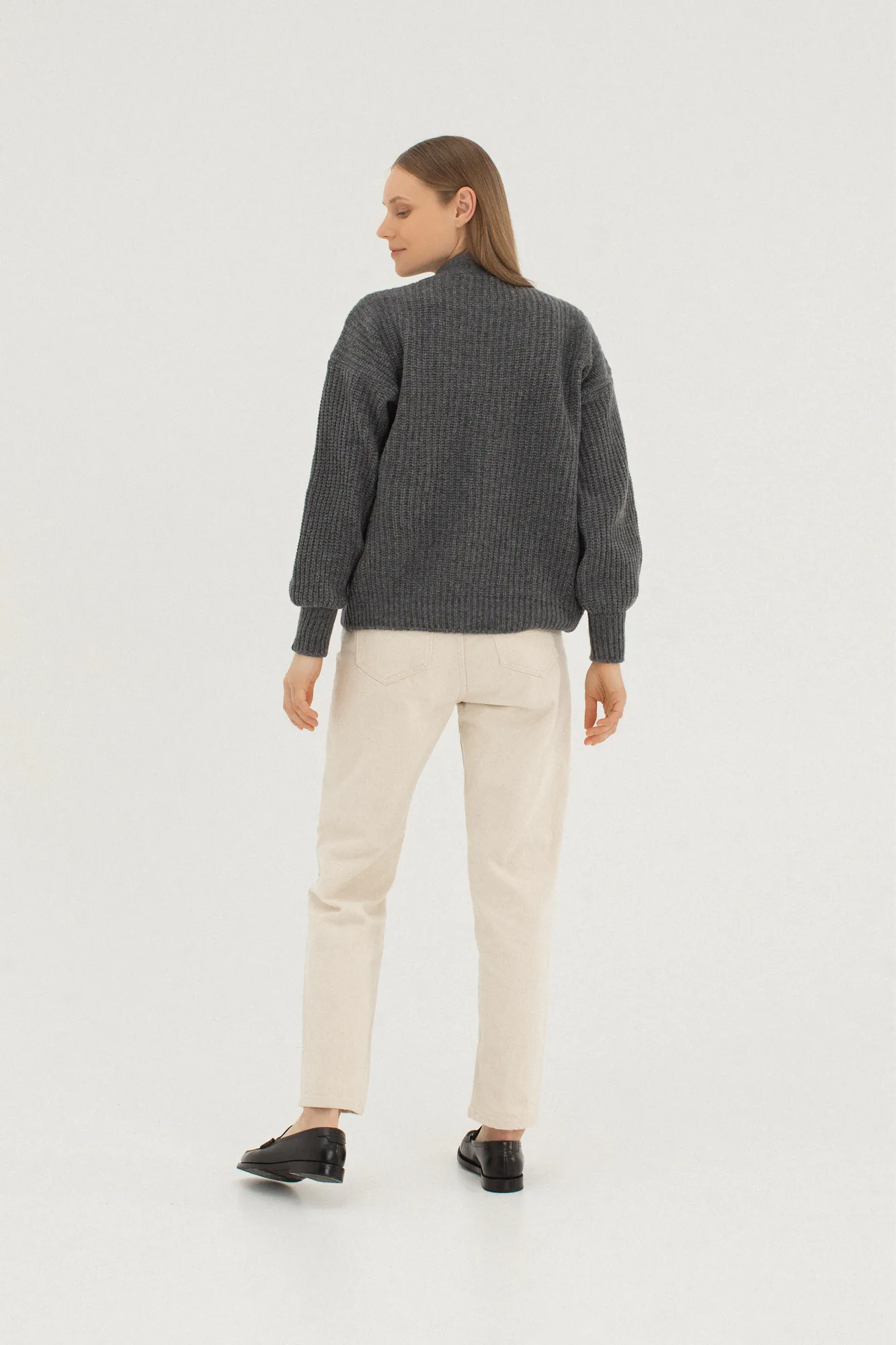 PULLOVER JOGAILĖ AUS KASCHMIR UND MERINOWOLLE