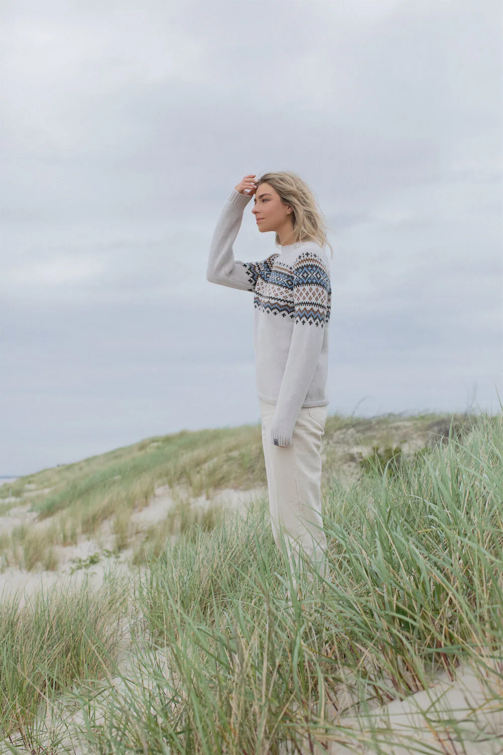 PULLOVER LUMI AUS KASCHMIR UND MERINOWOLLE