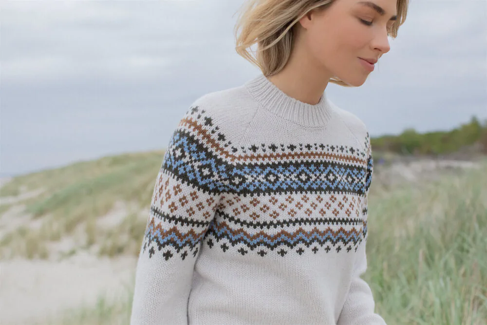 PULLOVER LUMI AUS KASCHMIR UND MERINOWOLLE