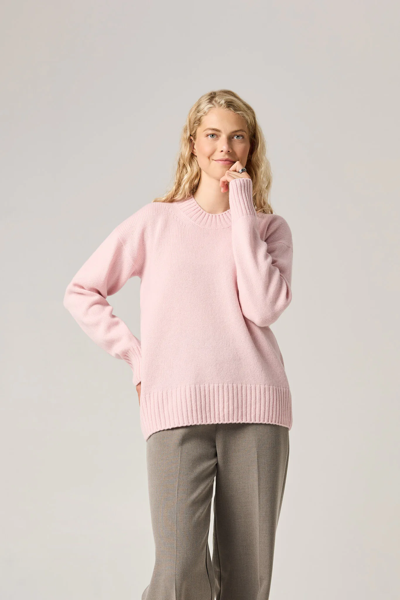 PULLOVER RAMUMA AUS KASCHMIR UND MERINOWOLLE