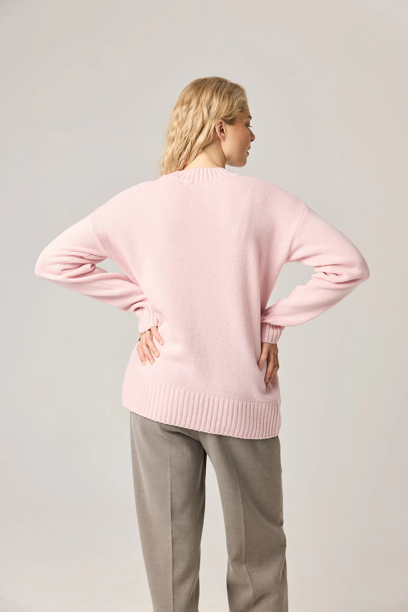 PULLOVER RAMUMA AUS KASCHMIR UND MERINOWOLLE