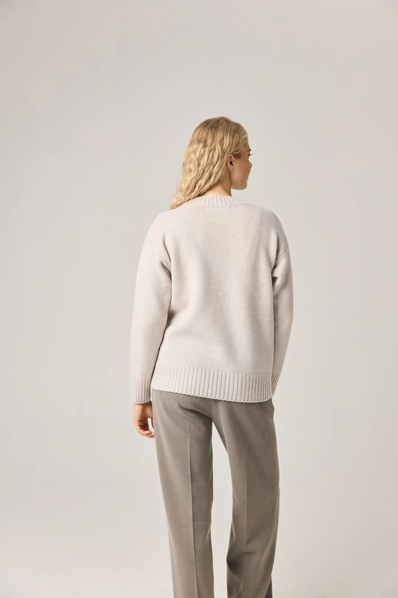 PULLOVER RAMUMA AUS KASCHMIR UND MERINOWOLLE