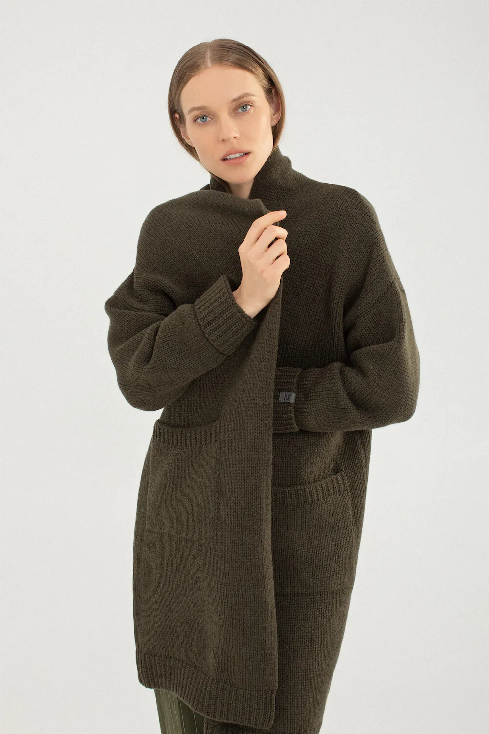 STRICKJACKE THORA AUS KASCHMIR UND MERINOWOLLE