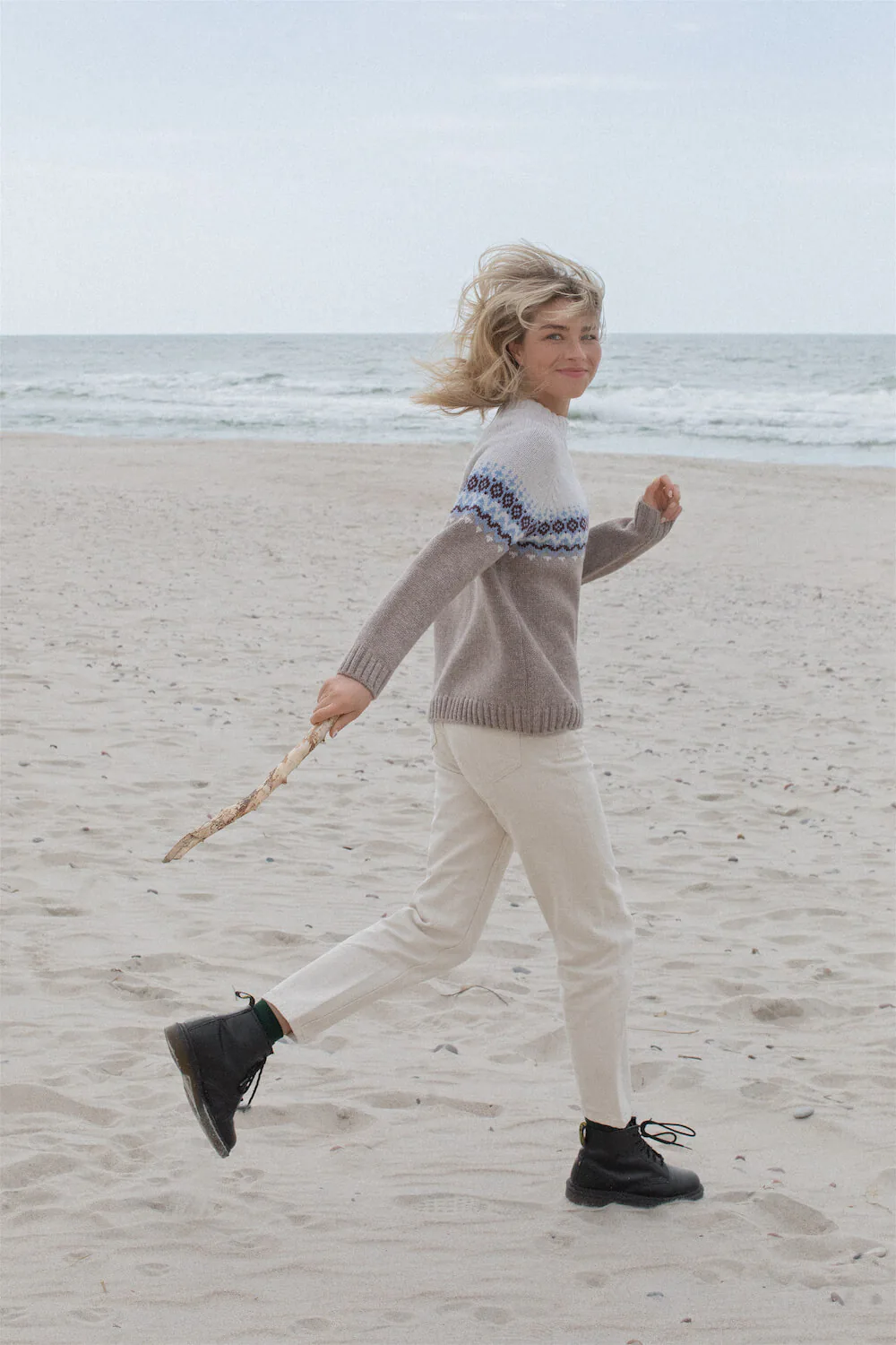 hand knit woolen sweater