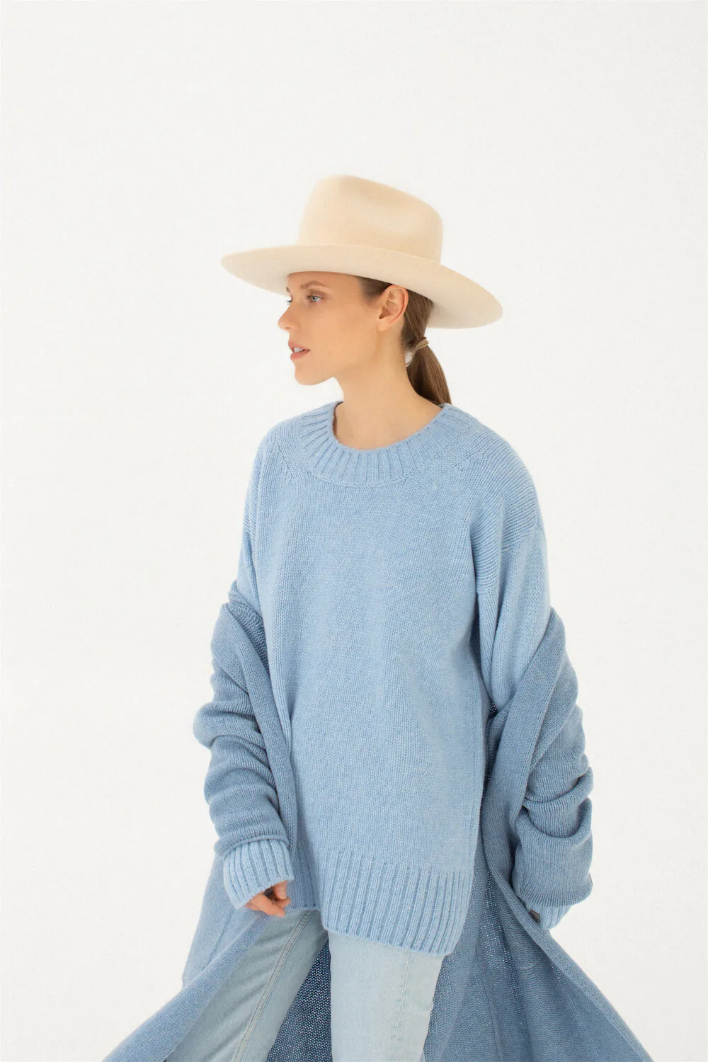 PULLOVER RAMUMA AUS KASCHMIR UND MERINOWOLLE