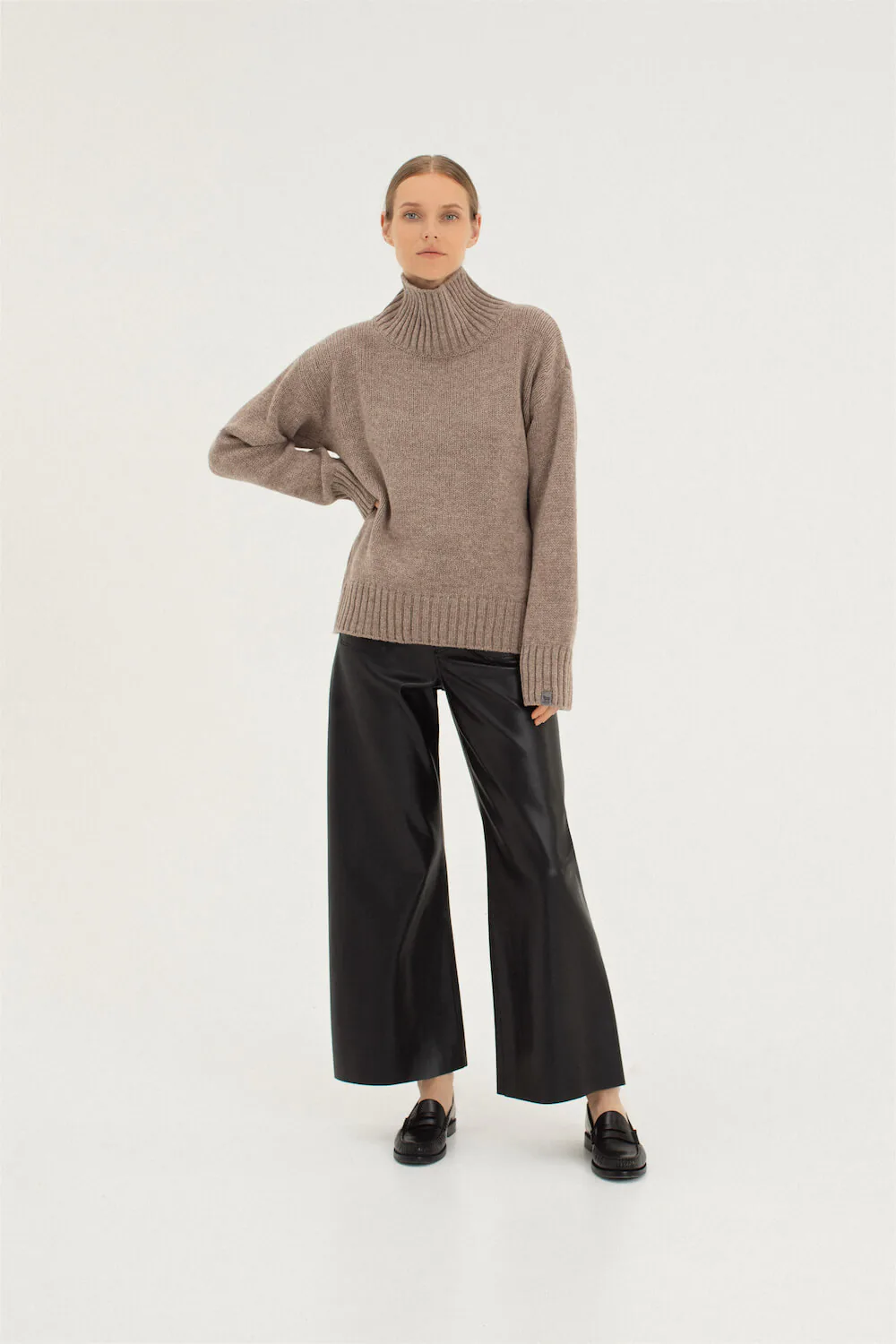 PULLOVER BIANKA AUS KASCHMIR UND MERINOWOLLE