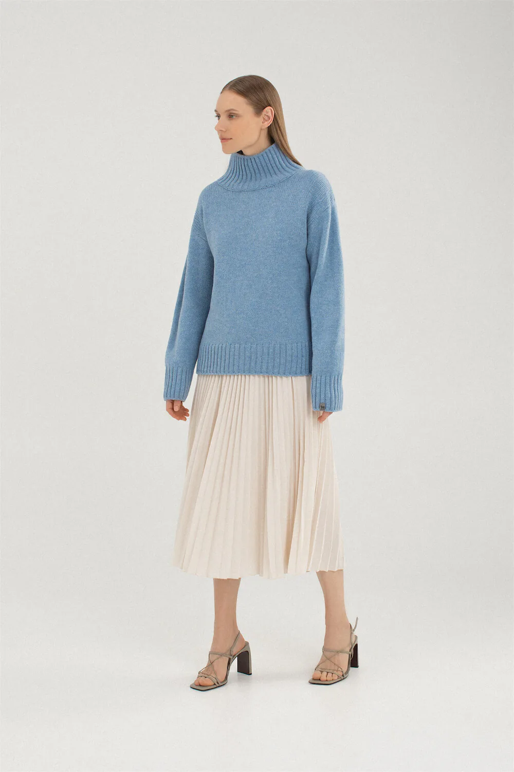 PULLOVER BIANKA AUS KASCHMIR UND MERINOWOLLE