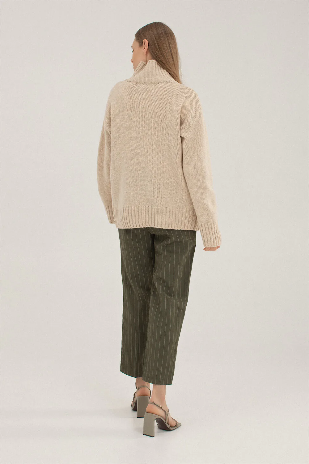 PULLOVER BIANKA AUS KASCHMIR UND MERINOWOLLE