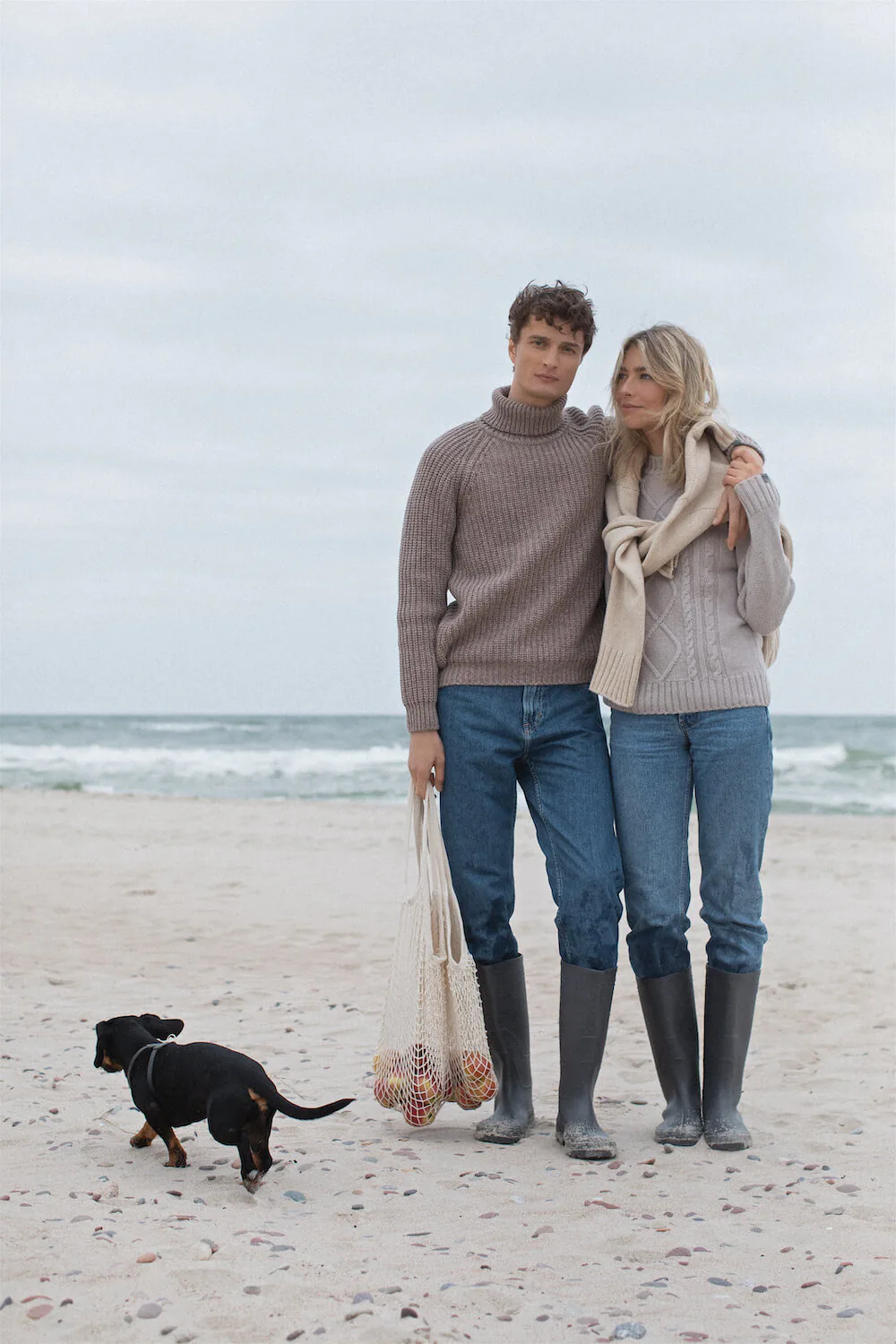 PULLOVER BIANKA AUS KASCHMIR UND MERINOWOLLE