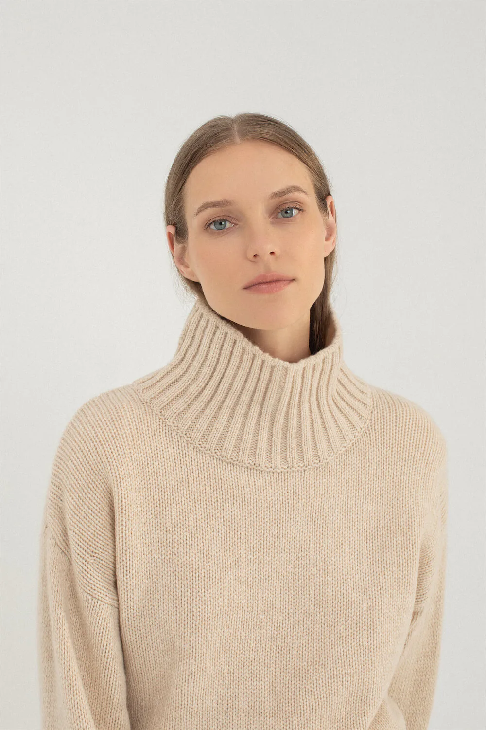 PULLOVER BIANKA AUS KASCHMIR UND MERINOWOLLE