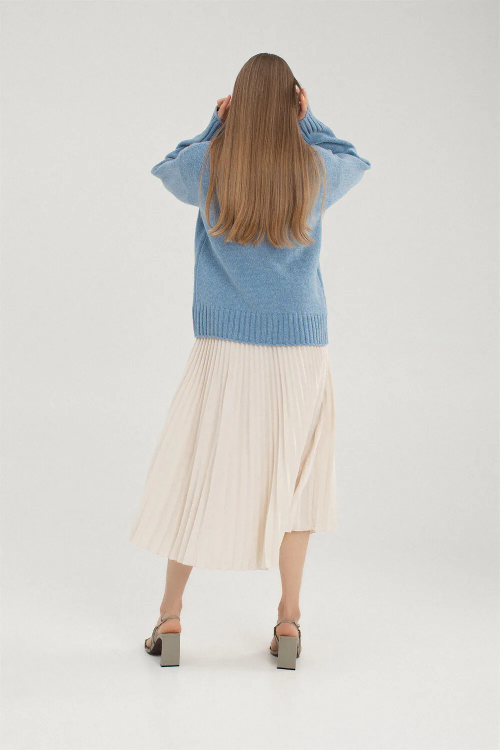 PULLOVER BIANKA AUS KASCHMIR UND MERINOWOLLE