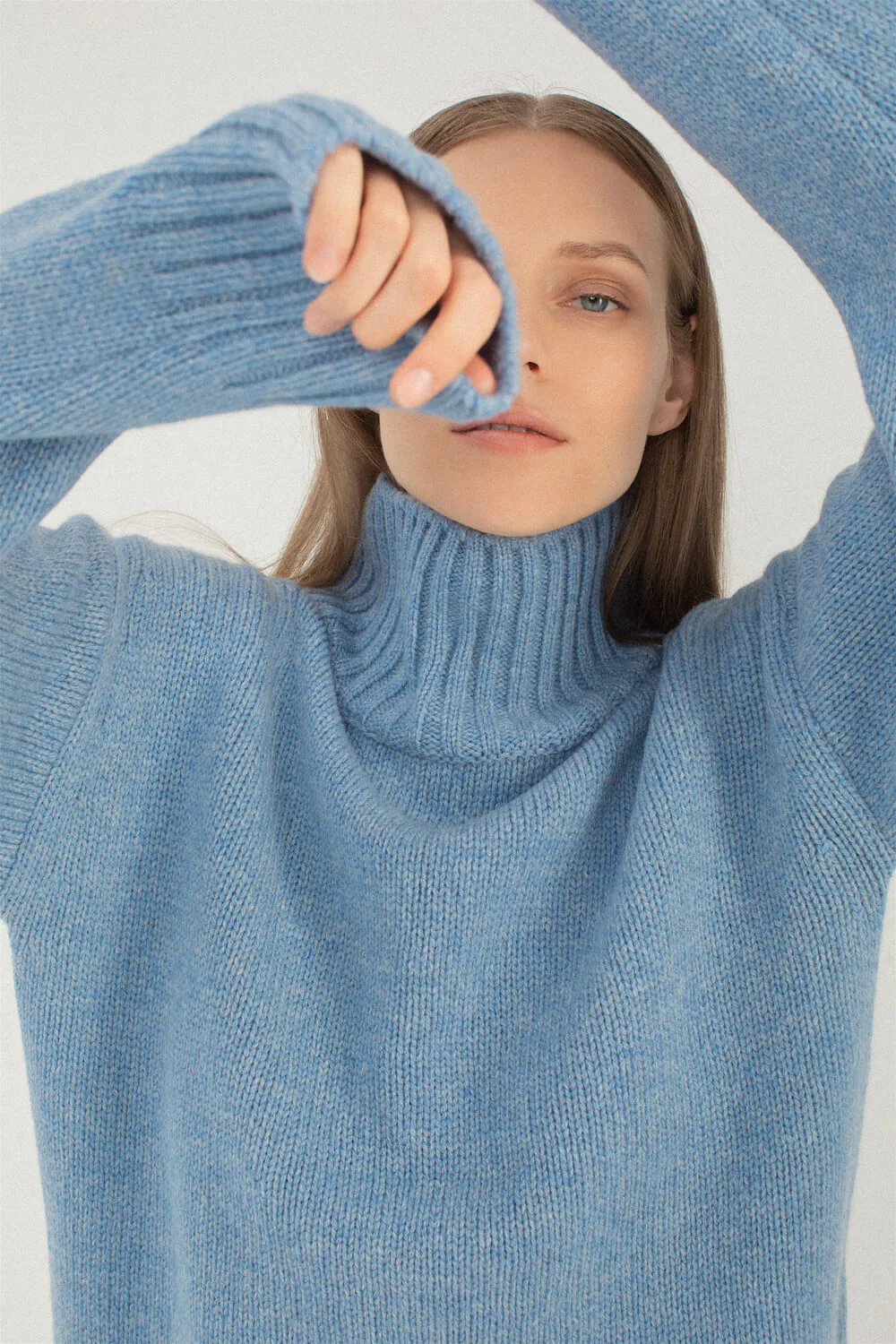 PULLOVER BIANKA AUS KASCHMIR UND MERINOWOLLE