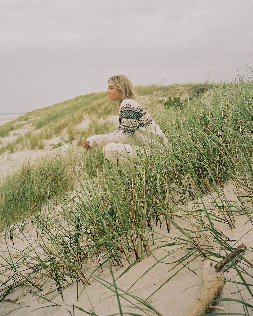 knitted woolen pullover