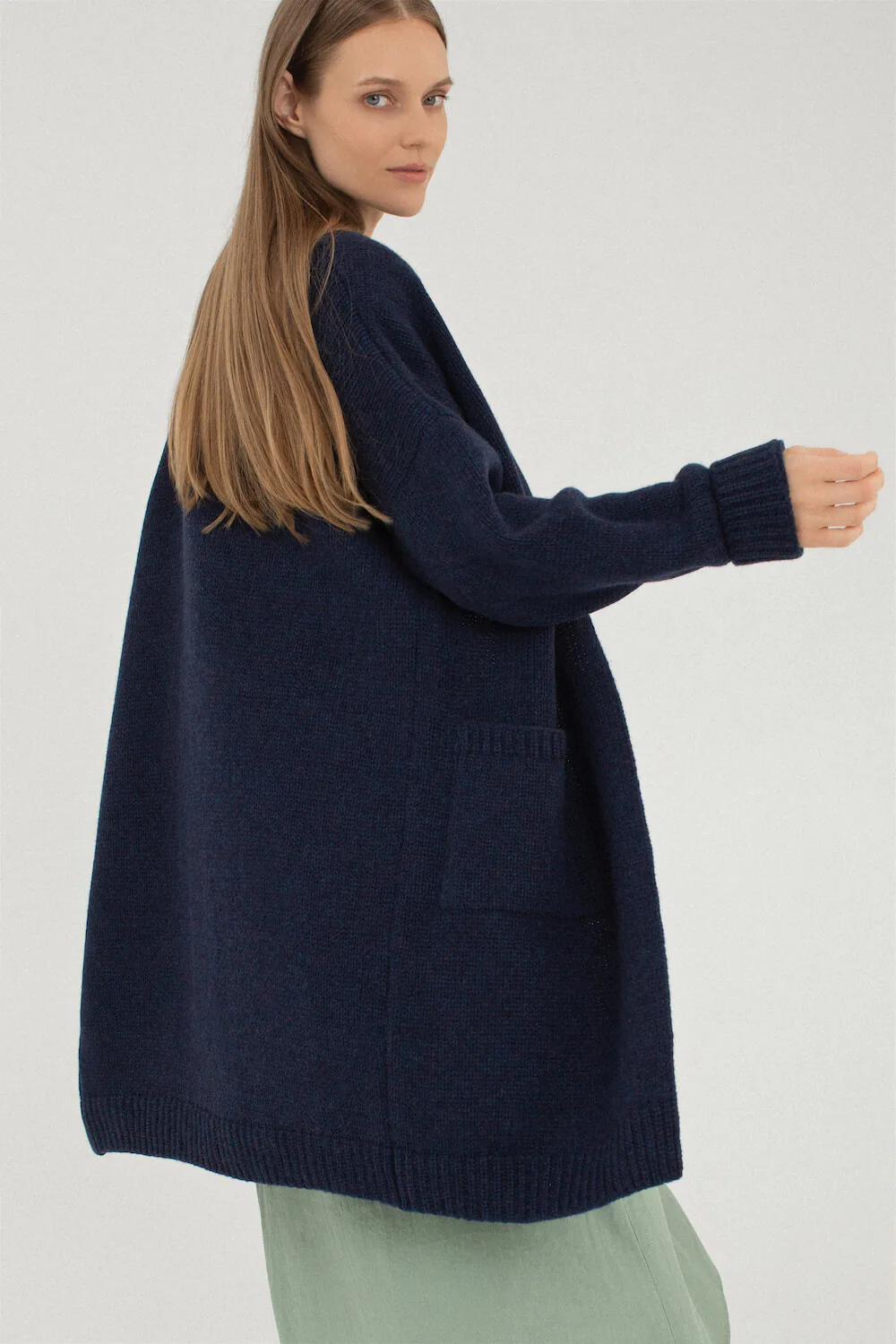 STRICKJACKE THORA AUS KASCHMIR UND MERINOWOLLE