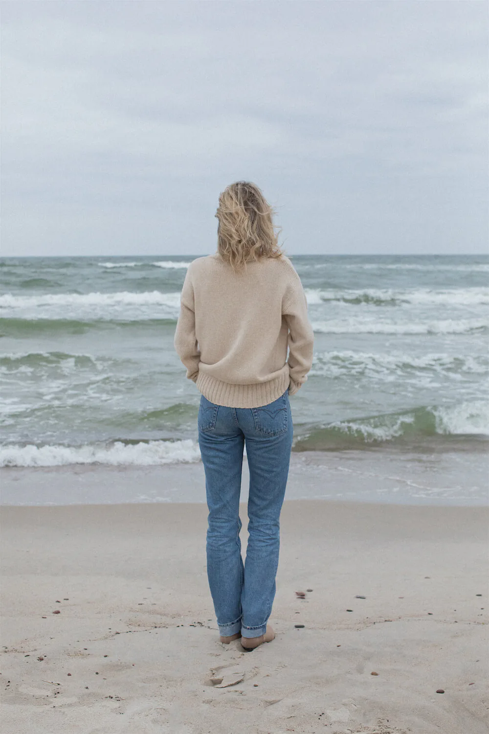 PULLOVER BIANKA AUS KASCHMIR UND MERINOWOLLE