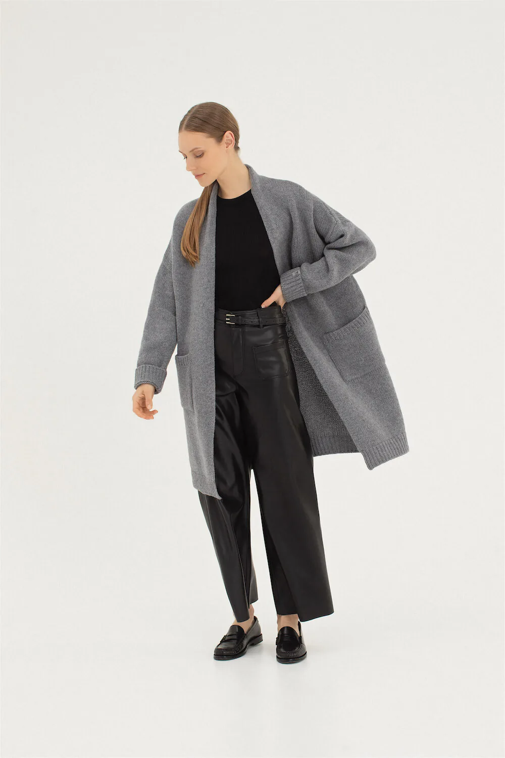 STRICKJACKE THORA AUS KASCHMIR UND MERINOWOLLE
