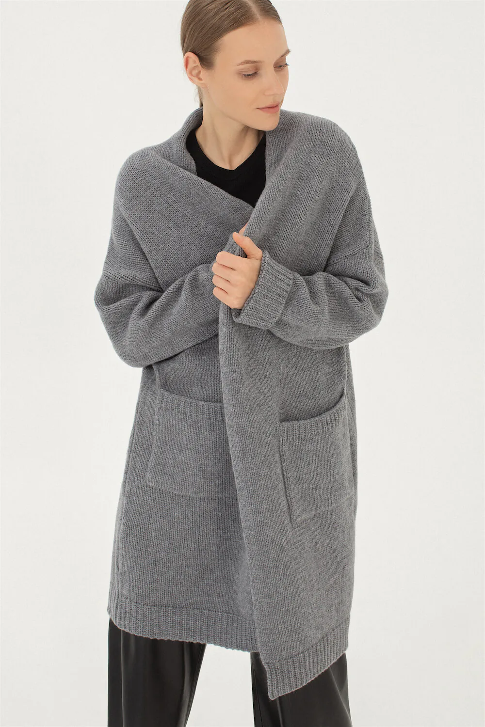 STRICKJACKE THORA AUS KASCHMIR UND MERINOWOLLE