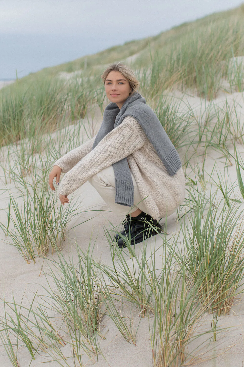 PULLOVER RAMUMA AUS KASCHMIR UND MERINOWOLLE