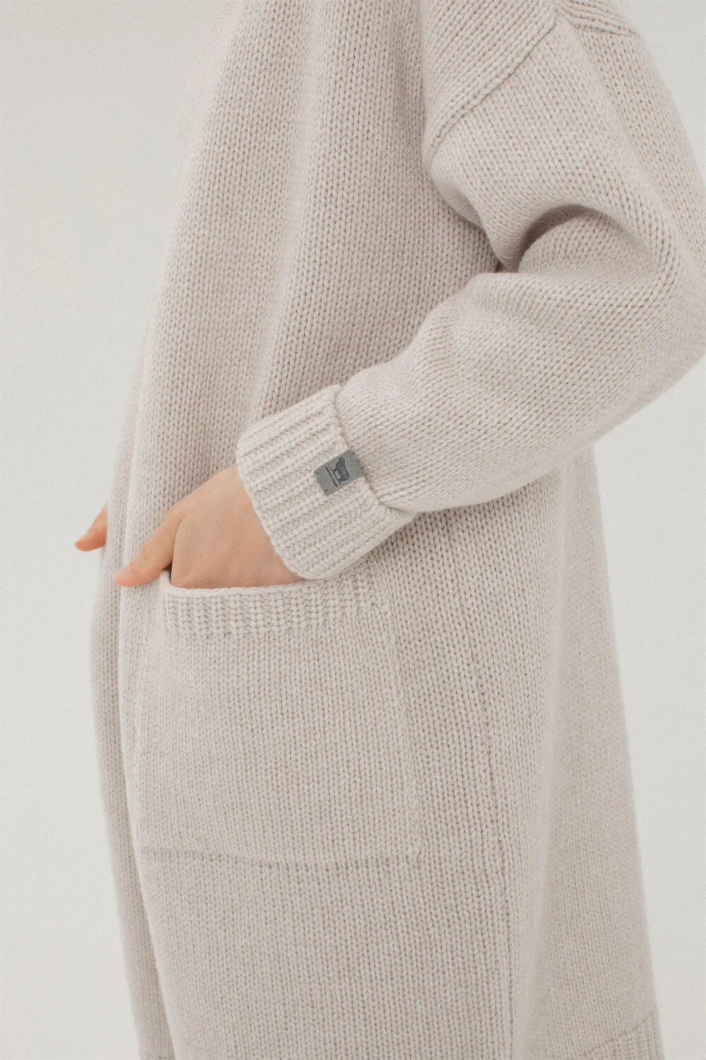 STRICKJACKE THORA AUS KASCHMIR UND MERINOWOLLE