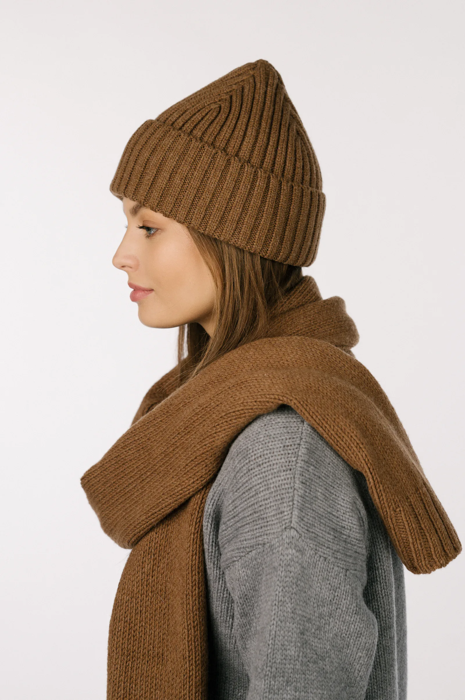 CASHMERE & MERINO WOOL SCARF LUNA