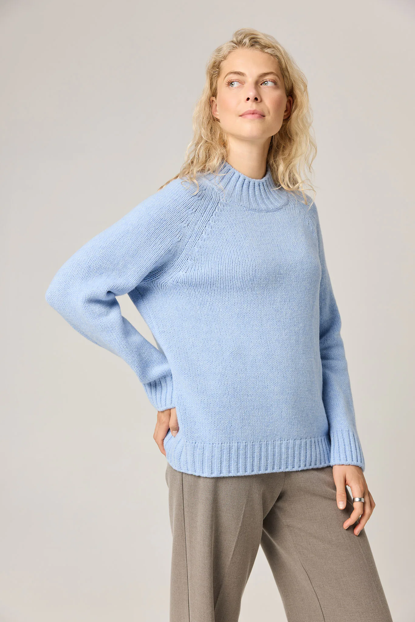 PULLOVER LUKA AUS KASCHMIR UND MERINOWOLLE