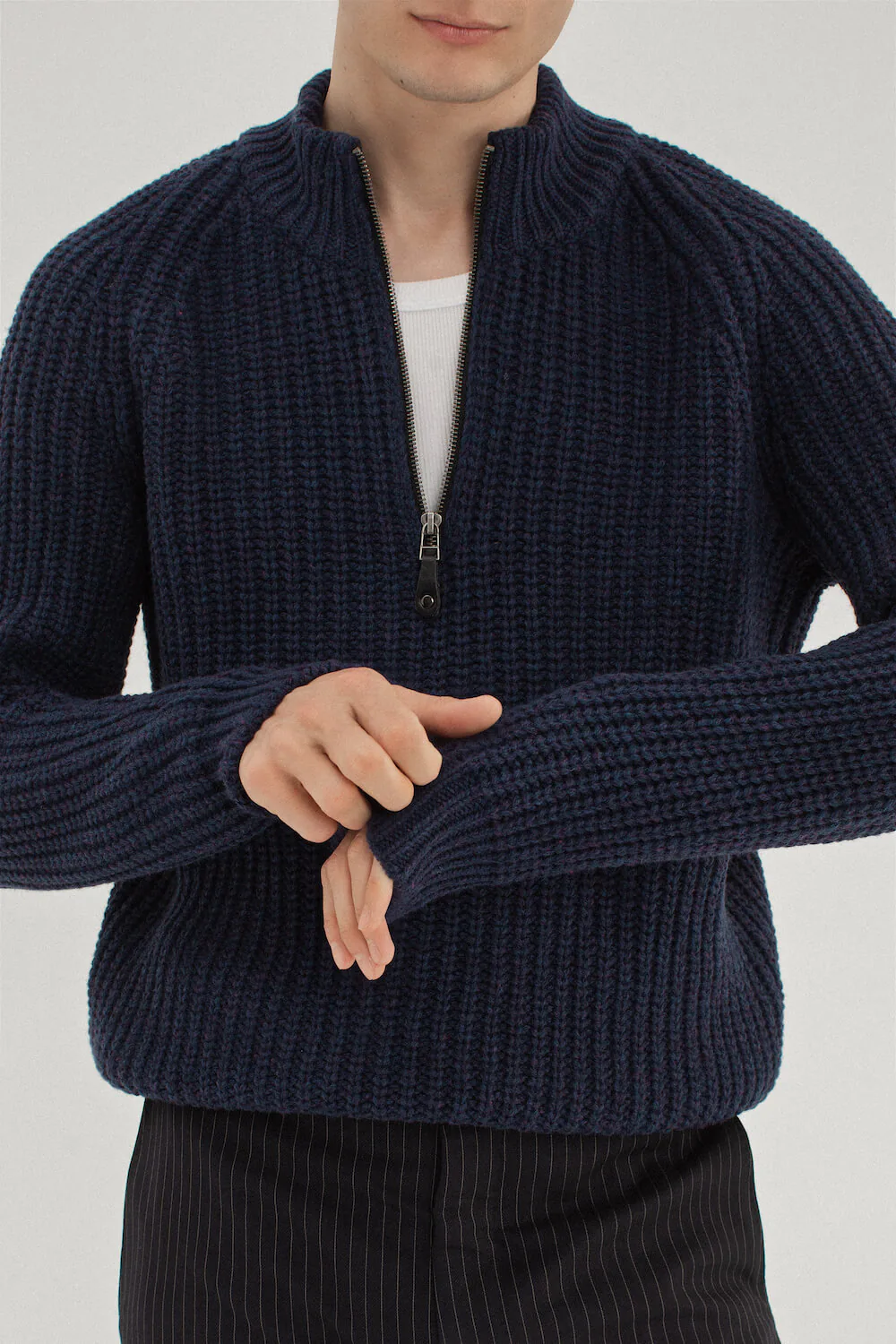 knitted woolen man sweater