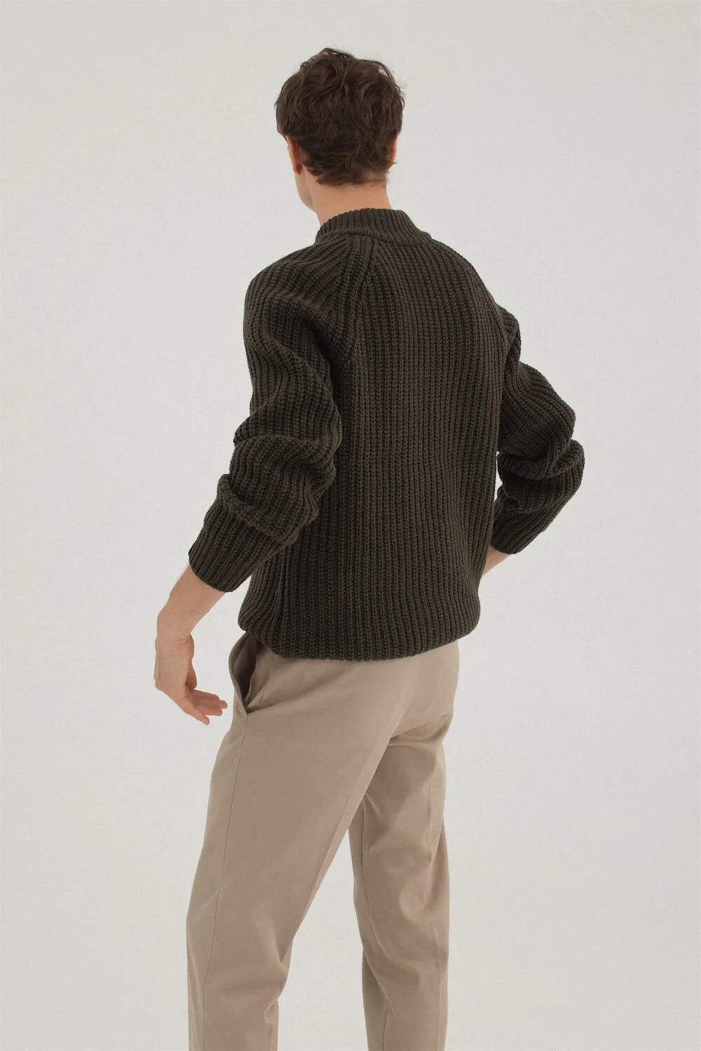knitted woolen man sweater